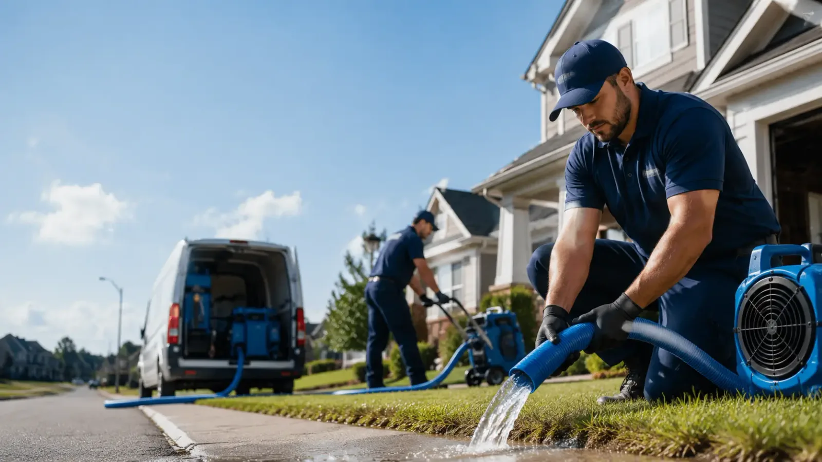 Flood Damage Restoration in Little York, IL